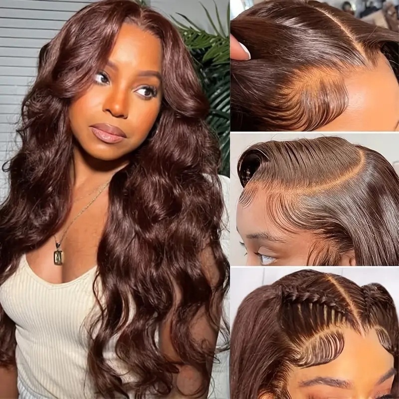 Cross border European and American Fashion Front Lace Wig Headset Africa Hot Selling Big Wave Long Curled Hair Wig Headset