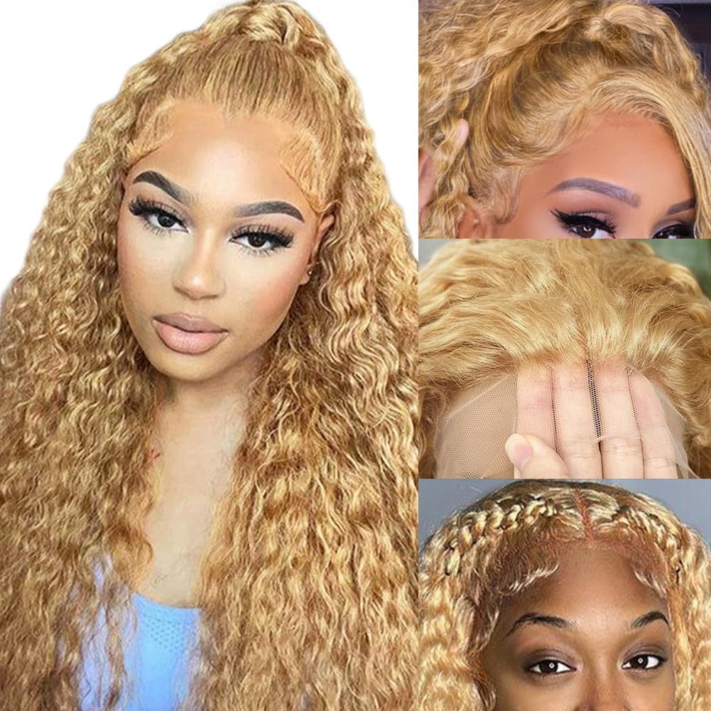 Cross border new wig, European and American women's front lace synthetic headband, African hand wrapped small curly hair, long curly hair wig