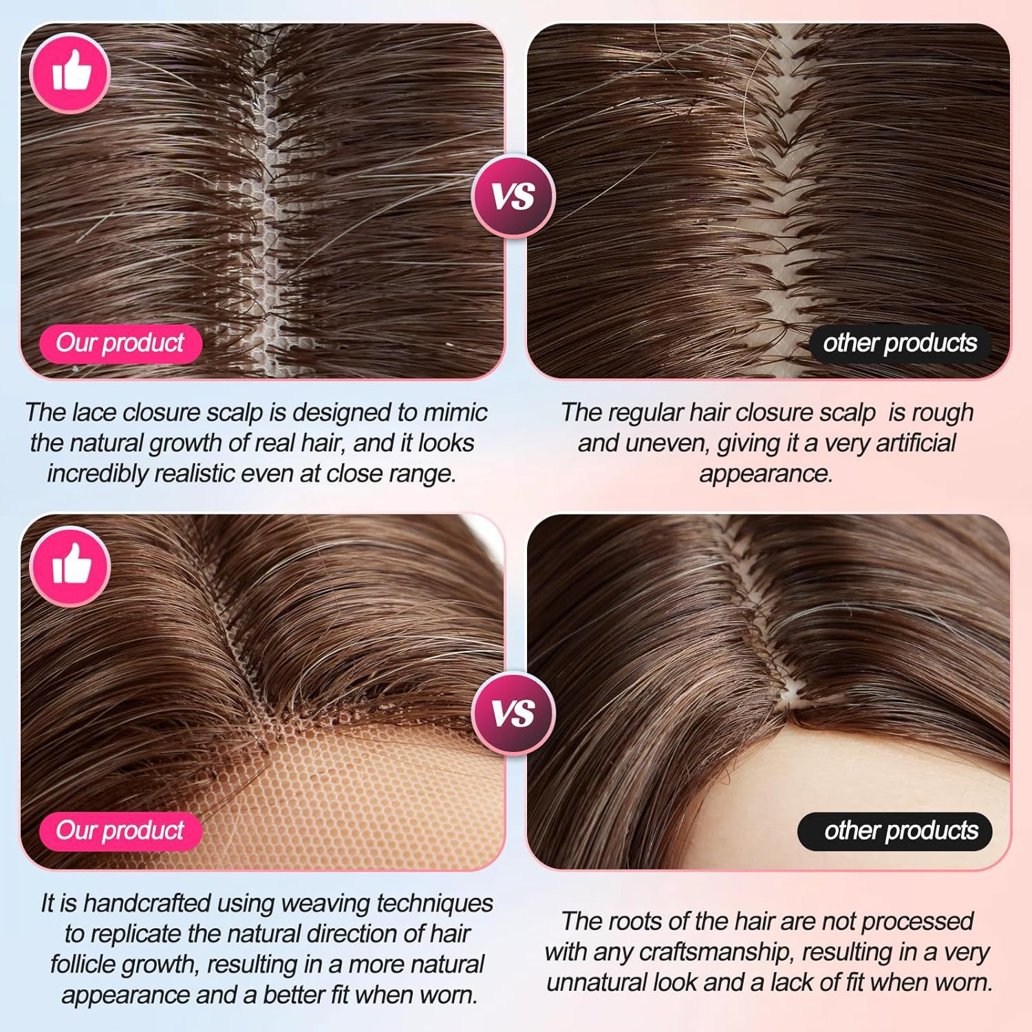 Amazon's new wig for women in Europe and America, front lace synthetic headband, small lace, medium split, long curly hair wigs Amazon's new wig for women in Europe and America, front lace synthetic headband, small lace, medium split, long curly hair wigs