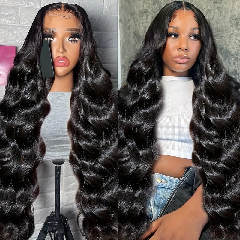 Amazon Cross border European and American Fashion Wigs Hot Selling Front Lace Lace Large Wave Long Curled Hair Fiber Headset Amazon Cross border European and American Fashion Wigs Hot Selling Front Lace Lace Large Wave Long Curled Hair Fiber Headset