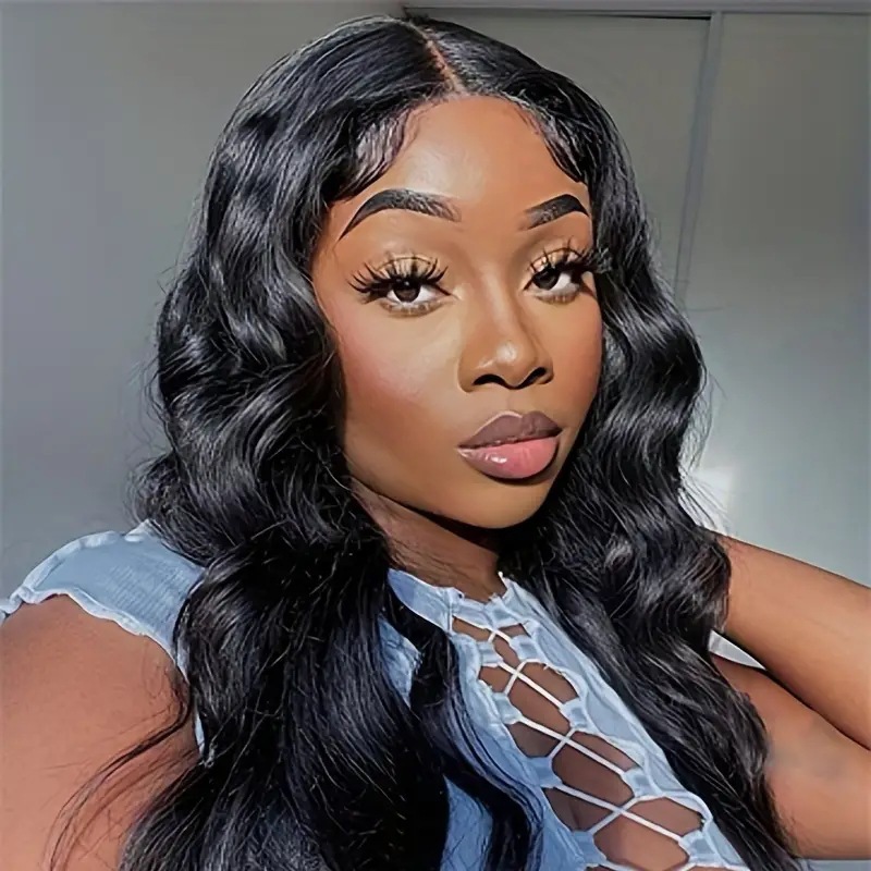 Cross border foreign trade, European and American fashion, big wave synthetic fiber headgear, hot selling in Africa, lace and lace wig wig, wig
