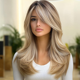 Amazon's new wig for women in Europe and America, front lace synthetic headband, small lace, medium split, long curly hair wigs Amazon's new wig for women in Europe and America, front lace synthetic headband, small lace, medium split, long curly hair wigs