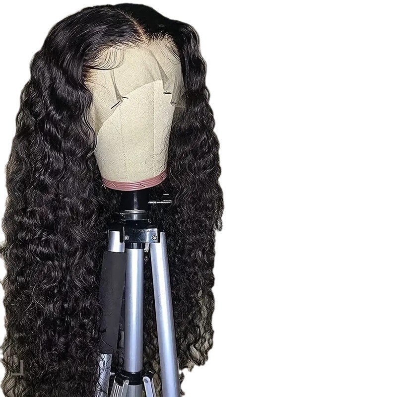 Cross border European and American Fashion Lace Wig Foreign Trade Africa Hot Selling Small Roll Tube Long Roll Hair Chemical Fiber Head Cover Cross border European and American Fashion Lace Wig Foreign Trade Africa Hot Selling Small Roll Tube Long Roll Hair Chemical Fiber Head Cover