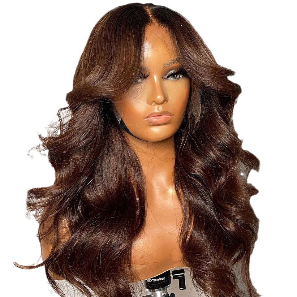 European and American fashion wave, front lace wig, African hot selling wig, front lace wig manufacturer now available