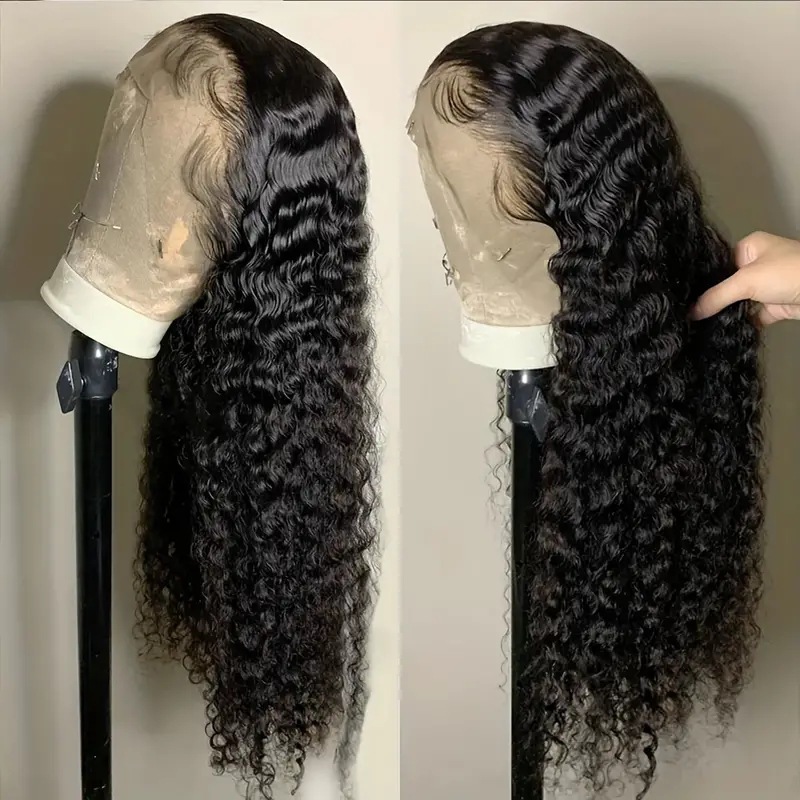 Cross border European and American Fashion Lace 13 * 4 Lace Wig African Women's Small Curling Tube Explosion Head Curling Head Cover Cross border European and American Fashion Lace 13 * 4 Lace Wig African Women's Small Curling Tube Explosion Head Curling Head Cover