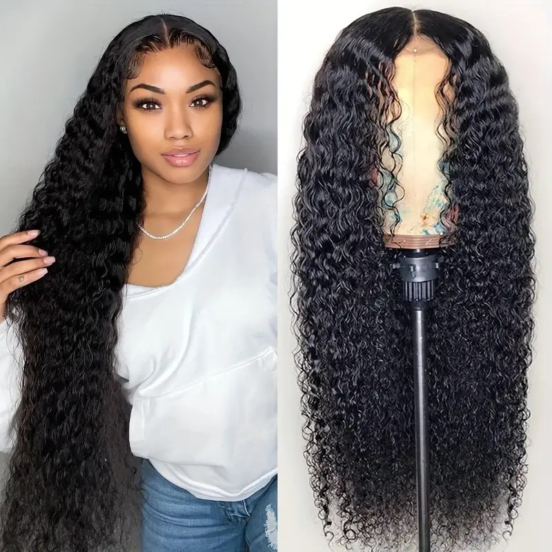 Cross border European and American Fashion Lace Wig Foreign Trade Africa Hot Selling Small Roll Tube Long Roll Hair Chemical Fiber Head Cover