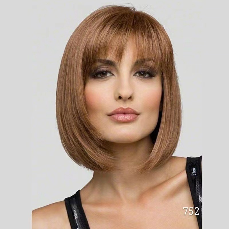Wig for women, short curly hair, short hair for women, fluffy and natural, African, European and American fashion hairstyle manufacturers, spot wholesale, foreign trade Wig for women, short curly hair, short hair for women, fluffy and natural, African, European and American fashion hairstyle manufacturers, spot wholesale, foreign trade