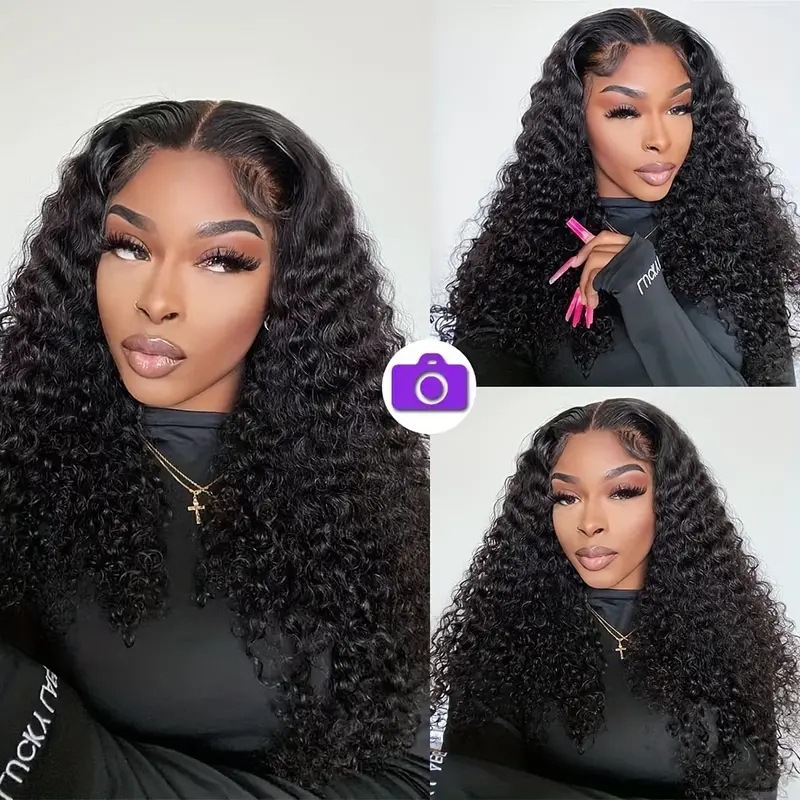 Cross border European and American Fashion Lace Wig Foreign Trade Africa Hot Selling Small Roll Tube Long Roll Hair Chemical Fiber Head Cover Cross border European and American Fashion Lace Wig Foreign Trade Africa Hot Selling Small Roll Tube Long Roll Hair Chemical Fiber Head Cover