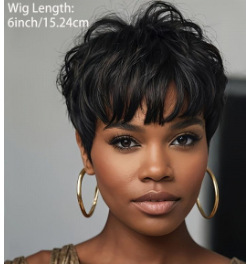 2018 European and American Cross border New Amazon eBay Wish Hot Selling Fashion Short Hair Wig Manufacturer Direct Sales 2018 European and American Cross border New Amazon eBay Wish Hot Selling Fashion Short Hair Wig Manufacturer Direct Sales