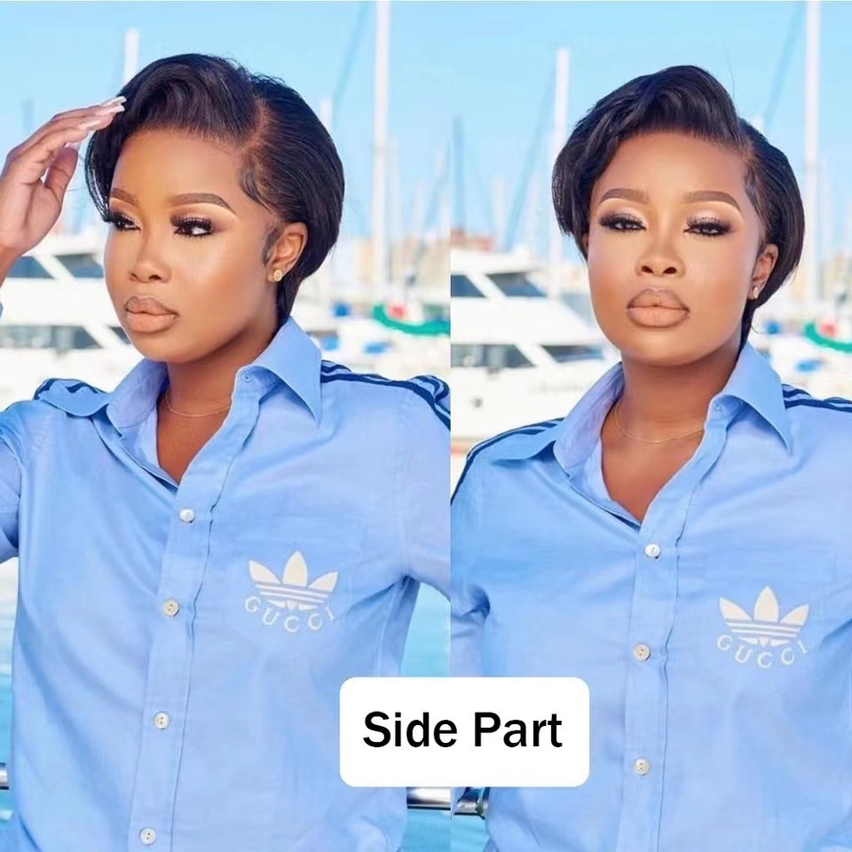 European and American wig for women, African short hair, black handsome BoBo head, synthetic high-temperature silk wig manufacturer in stock European and American wig for women, African short hair, black handsome BoBo head, synthetic high-temperature silk wig manufacturer in stock