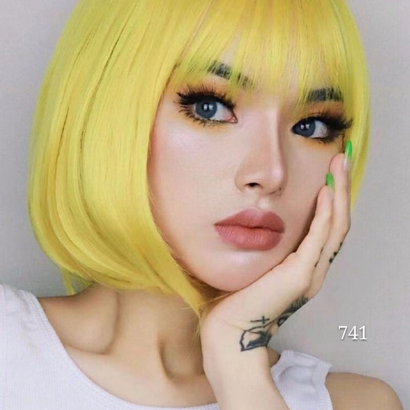 Wig for women, short curly hair, short hair for women, fluffy and natural, African, European and American fashion hairstyle manufacturers, spot wholesale, foreign trade Wig for women, short curly hair, short hair for women, fluffy and natural, African, European and American fashion hairstyle manufacturers, spot wholesale, foreign trade