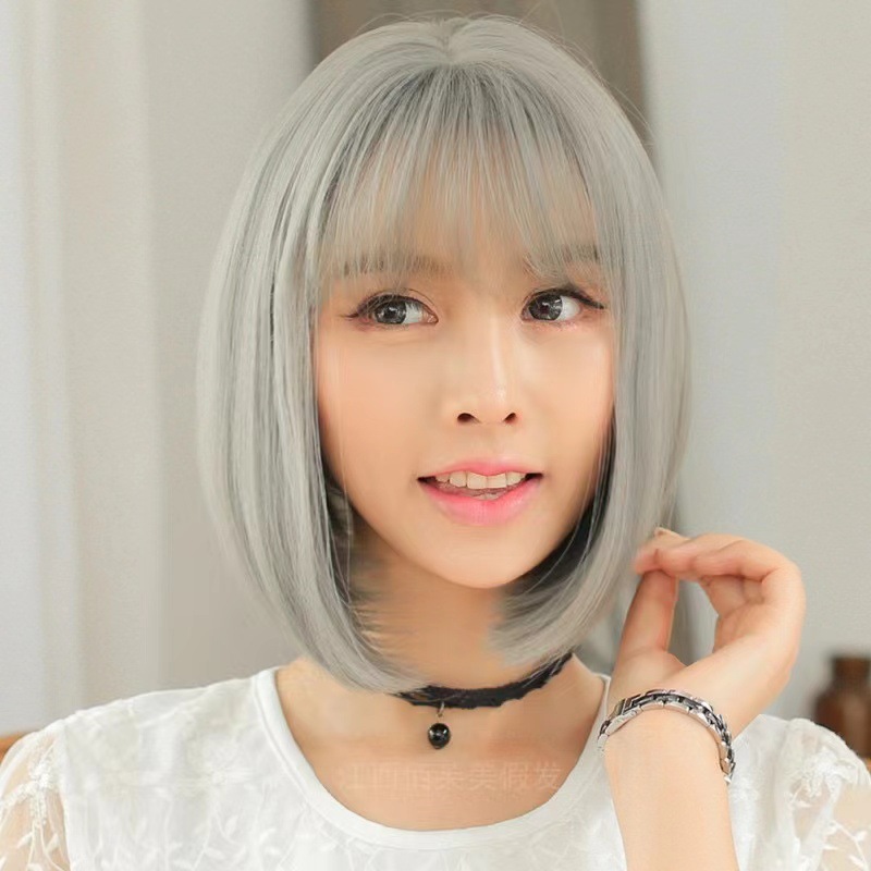 Wig for women, short curly hair, short hair for women, fluffy and natural, African, European and American fashion hairstyle manufacturers, spot wholesale, foreign trade Wig for women, short curly hair, short hair for women, fluffy and natural, African, European and American fashion hairstyle manufacturers, spot wholesale, foreign trade