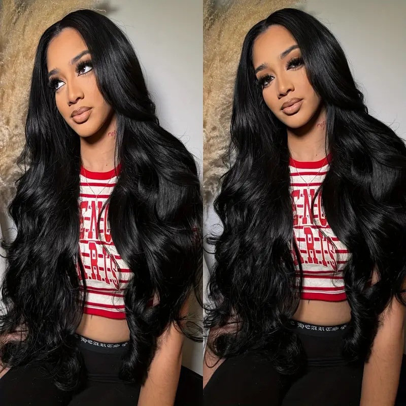 Cross border hot selling lace lace long curly hair women's headgear European and American fashion women's big wave wig headgear wig