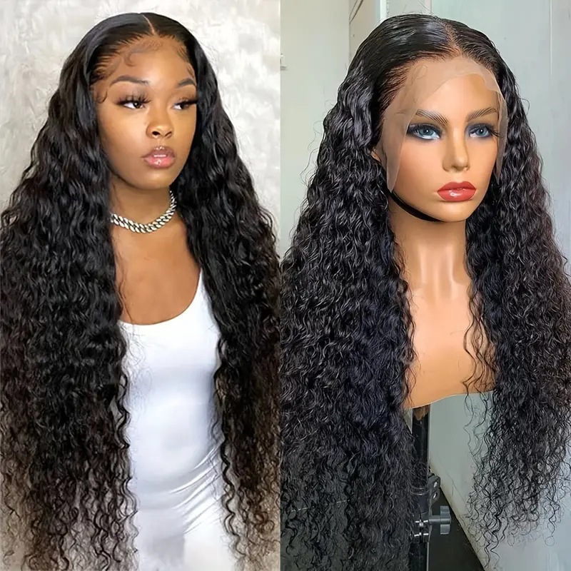 Cross border European and American fashion front lace lace 13 * 4 wig African hot selling small rolled tube long rolled hair full head cover Cross border European and American fashion front lace lace 13 * 4 wig African hot selling small rolled tube long rolled hair full head cover