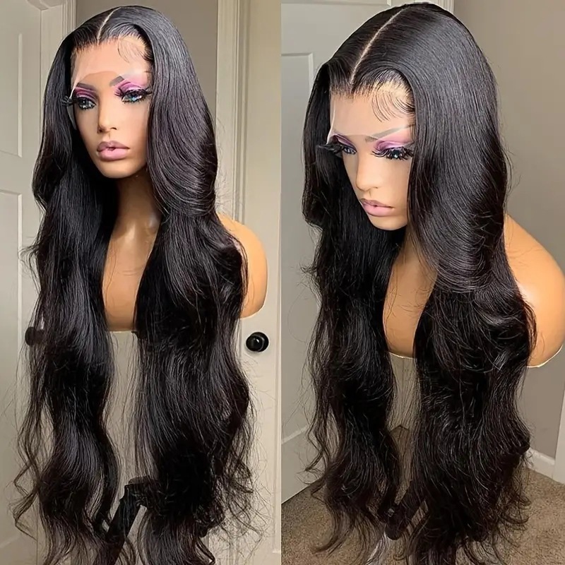 Amazon Cross border European and American Fashion Wigs Hot Selling Front Lace Lace Large Wave Long Curled Hair Fiber Headset Amazon Cross border European and American Fashion Wigs Hot Selling Front Lace Lace Large Wave Long Curled Hair Fiber Headset