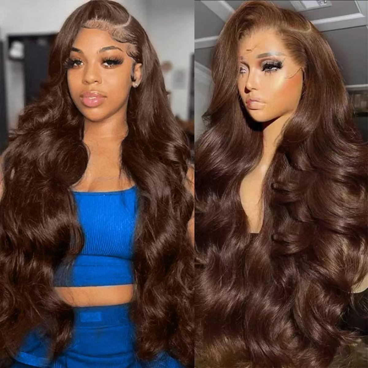Cross border European and American fashion wine red wig hot selling front lace 13 * 4 large wave long curly hair full head cover Cross border European and American fashion wine red wig hot selling front lace 13 * 4 large wave long curly hair full head cover
