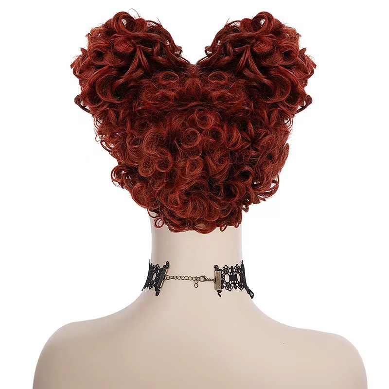 New wig European and American father body -8JUN witch also crazy Winnie Fred wig Red Queen cosplay wig