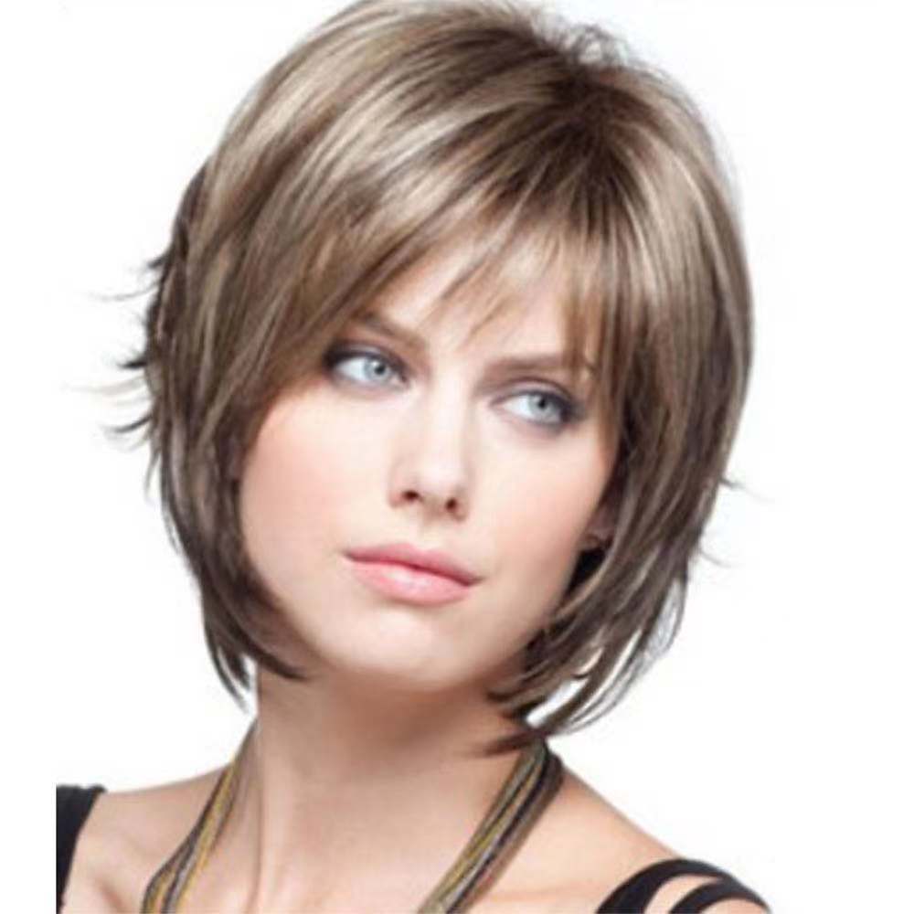 European and American wigs are hot selling on Amazon for women. They are fashionable, realistic, natural, slanted bangs, short hair, curly hair, and are sold directly by manufacturers European and American wigs are hot selling on Amazon for women. They are fashionable, realistic, natural, slanted bangs, short hair, curly hair, and are sold directly by manufacturers