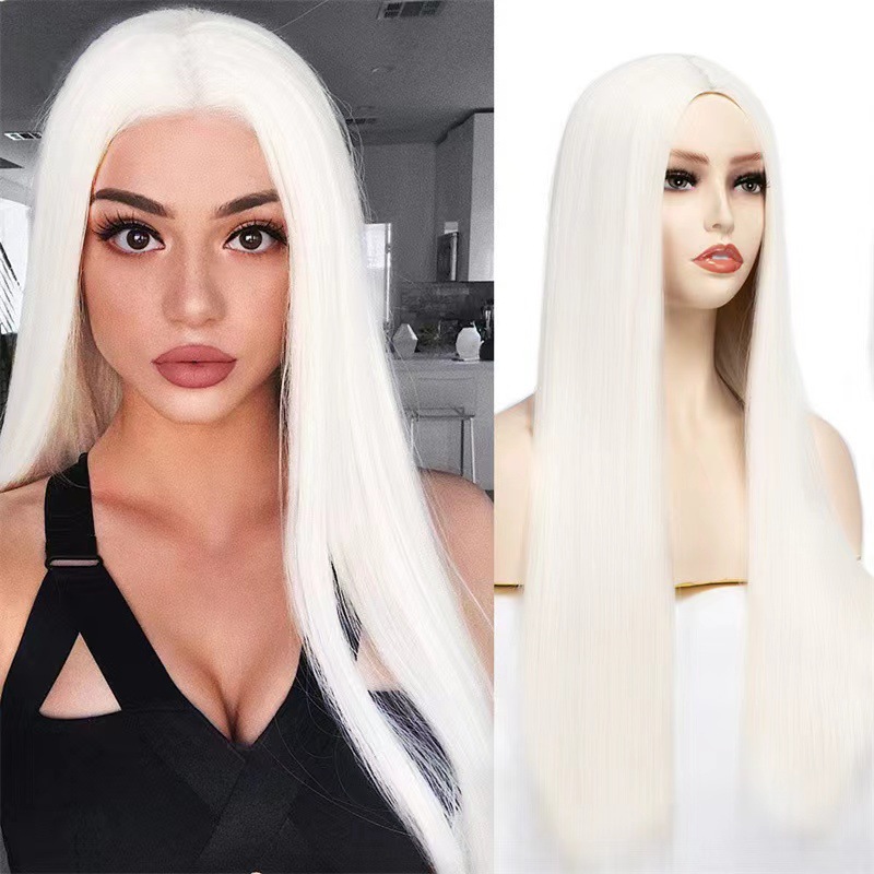 Cross border foreign trade wig European and American fashion front lace lace big wave curly hair African hot selling front lace curly hair
