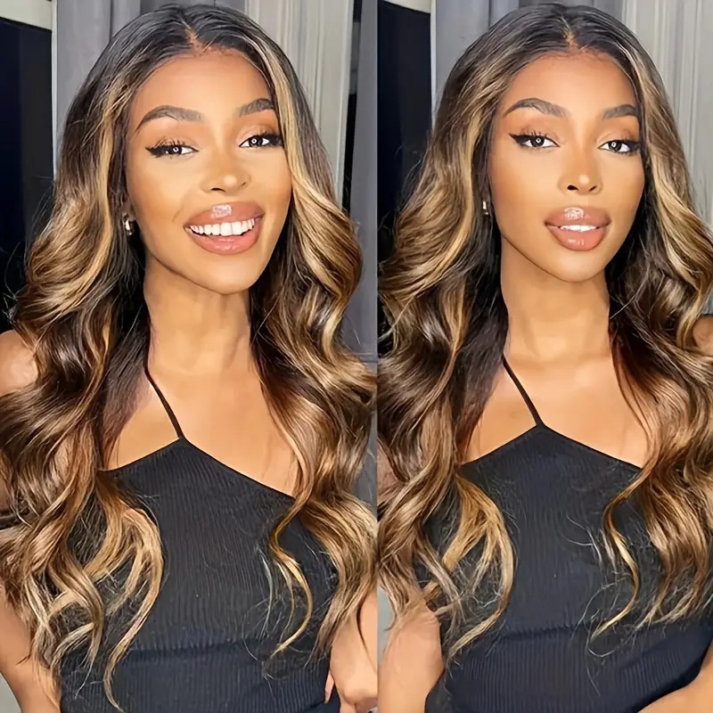 Cross border foreign trade, lace and fashionable women's wigs, hot selling in Europe and America, wavy long curly hair, synthetic fiber full head cover