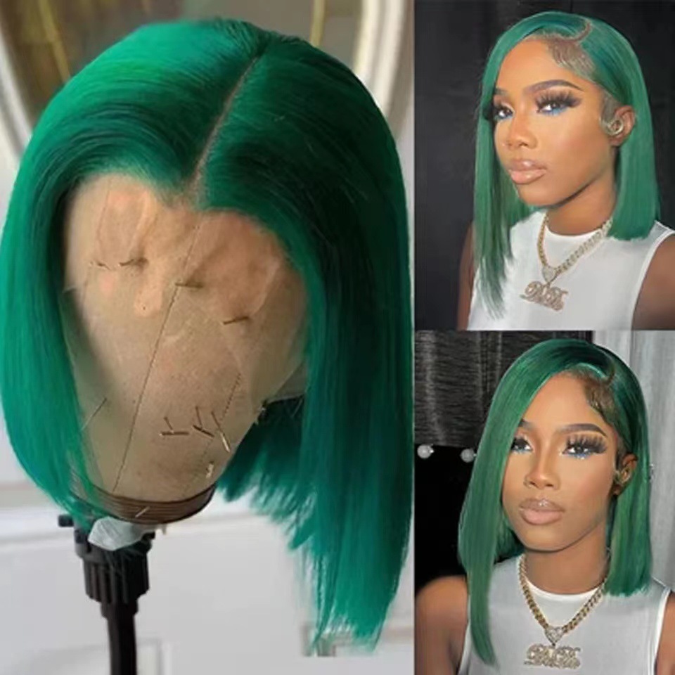 Front lace short bob haircut Amazon hot selling short straight bob haircut wig factory in stock, one piece hair replacement Front lace short bob haircut Amazon hot selling short straight bob haircut wig factory in stock, one piece hair replacement