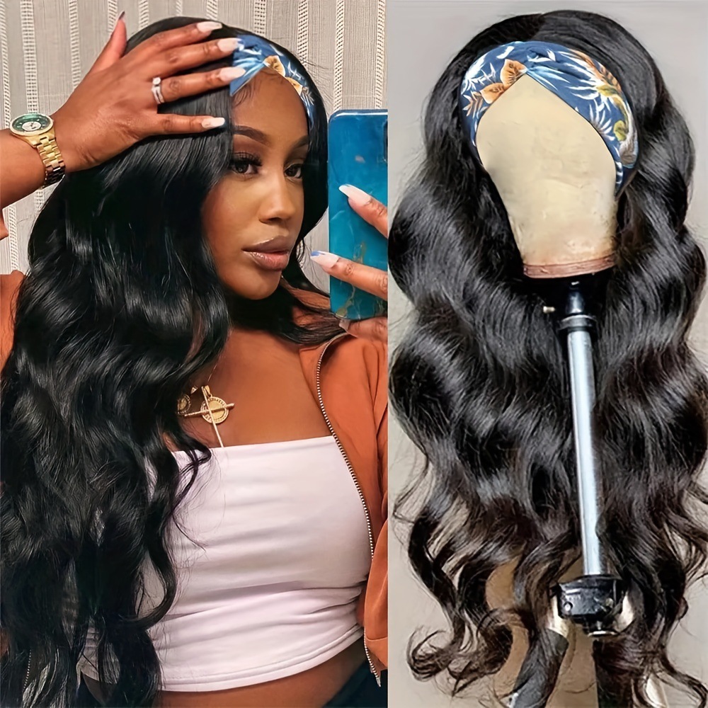 New product launch, new European and American wig headband, headscarf wig, long straight hair, long curly hair, rose net, in stock now available