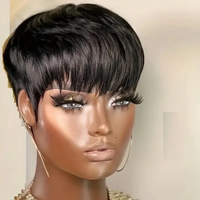 European and American fashion short hair wig full head cover, popular in Africa for both men and women wig