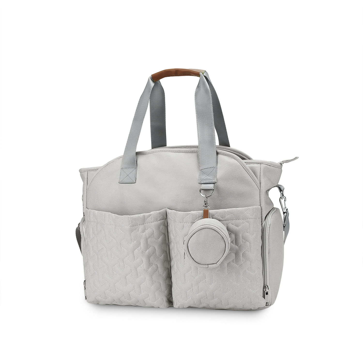 Breast pump bag, one shoulder hand-held mommy bag with nipple bag, large capacity multi-functional mommy bag for mother and baby travel Breast pump bag, one shoulder hand-held mommy bag with nipple bag, large capacity multi-functional mommy bag for mother and baby travel