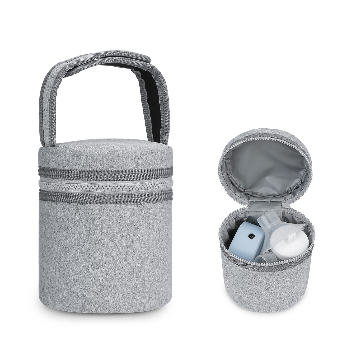 Diving cloth bottle bag waterproof constant temperature breast pump kettle for mother and baby travel bottle storage bag hand-held