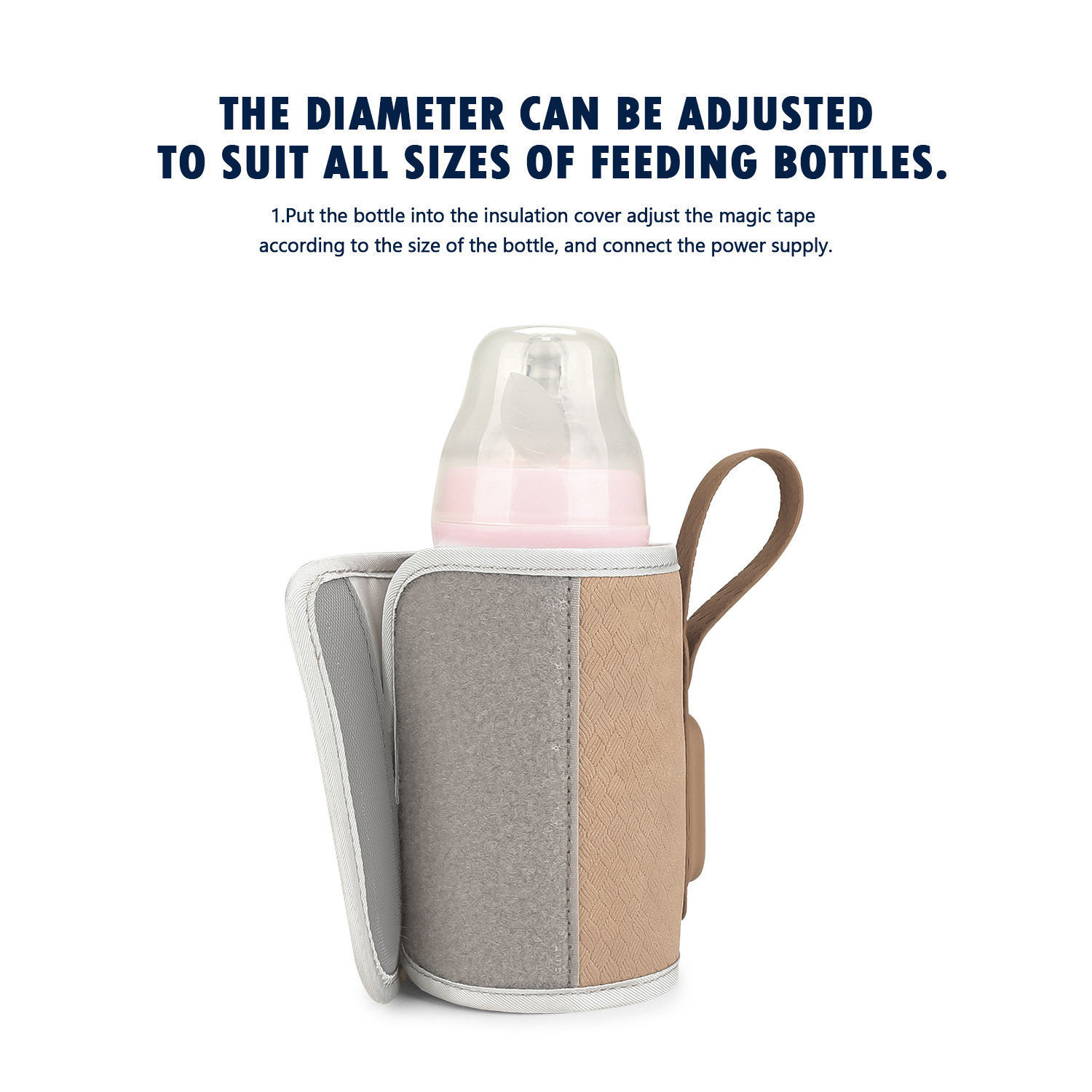 Insulated bottle bag for outdoor travel, mother and baby constant temperature mommy bag, portable USB temperature adjustable bottle, warm milk bag Insulated bottle bag for outdoor travel, mother and baby constant temperature mommy bag, portable USB temperature adjustable bottle, warm milk bag