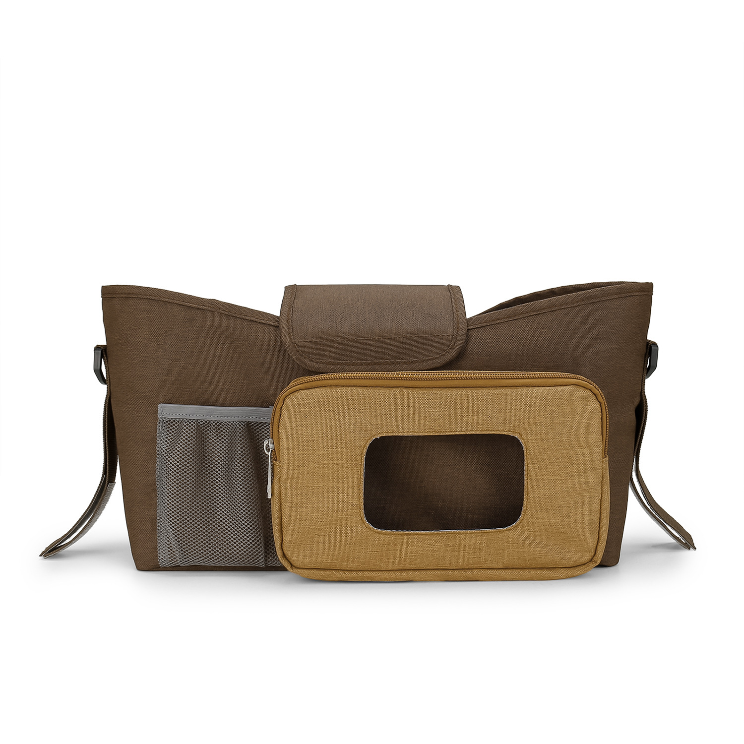 Baby stroller bag, outdoor stroller storage bag for mother and baby travel, single shoulder mommy bag, wet wipes, paper drawing function, insulation Baby stroller bag, outdoor stroller storage bag for mother and baby travel, single shoulder mommy bag, wet wipes, paper drawing function, insulation