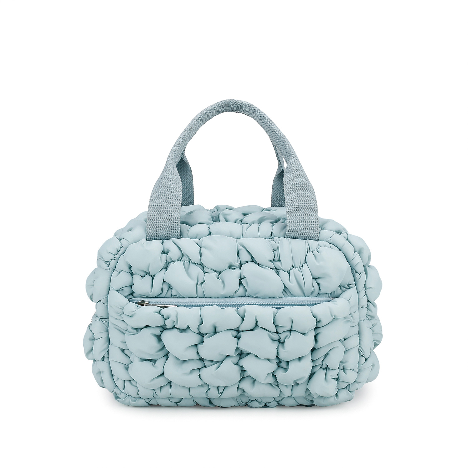 Cloud Quilted Fabric Meal Bag Soft and Comfortable Touch Waterproof Lunch Bag Lightweight and Compact Outdoor Handheld Thermal Bag Cloud Quilted Fabric Meal Bag Soft and Comfortable Touch Waterproof Lunch Bag Lightweight and Compact Outdoor Handheld Thermal Bag