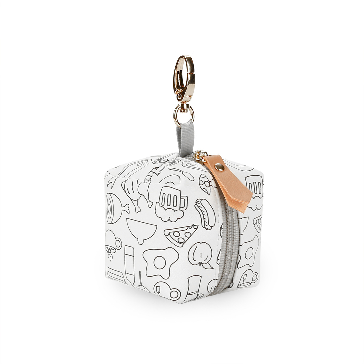 PU waterproof pacifier bag can be hung with mommy bag, pacifier case pacifier box CPC testing certificate PU waterproof pacifier bag can be hung with mommy bag, pacifier case pacifier box CPC testing certificate