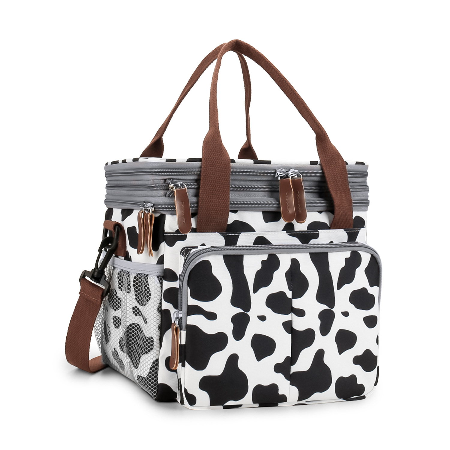 Multi functional lunch bag, waterproof insulation bag, can keep fresh, portable one shoulder outdoor meal bag, back milk bag Multi functional lunch bag, waterproof insulation bag, can keep fresh, portable one shoulder outdoor meal bag, back milk bag