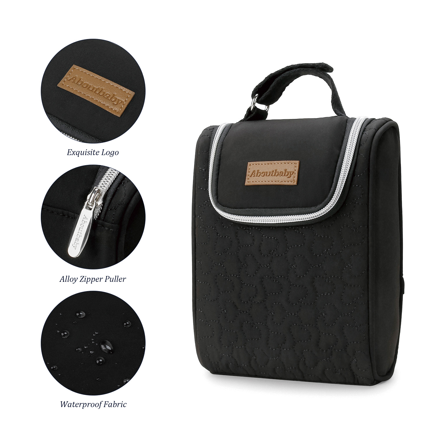 Waterproof bottle bag, outdoor mother and baby travel ice pack, insulation and preservation lunch bag, baby bottle storage bag Waterproof bottle bag, outdoor mother and baby travel ice pack, insulation and preservation lunch bag, baby bottle storage bag