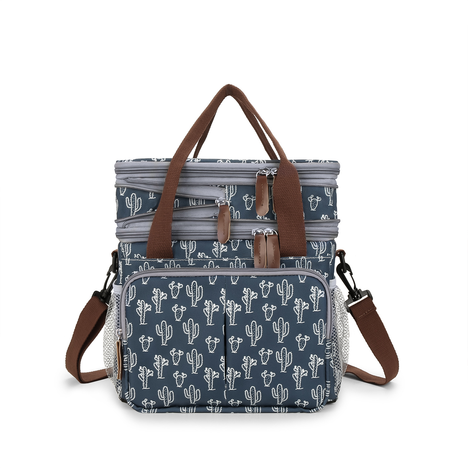 Multi functional lunch bag, waterproof insulation bag, can keep fresh, portable one shoulder outdoor meal bag, back milk bag Multi functional lunch bag, waterproof insulation bag, can keep fresh, portable one shoulder outdoor meal bag, back milk bag