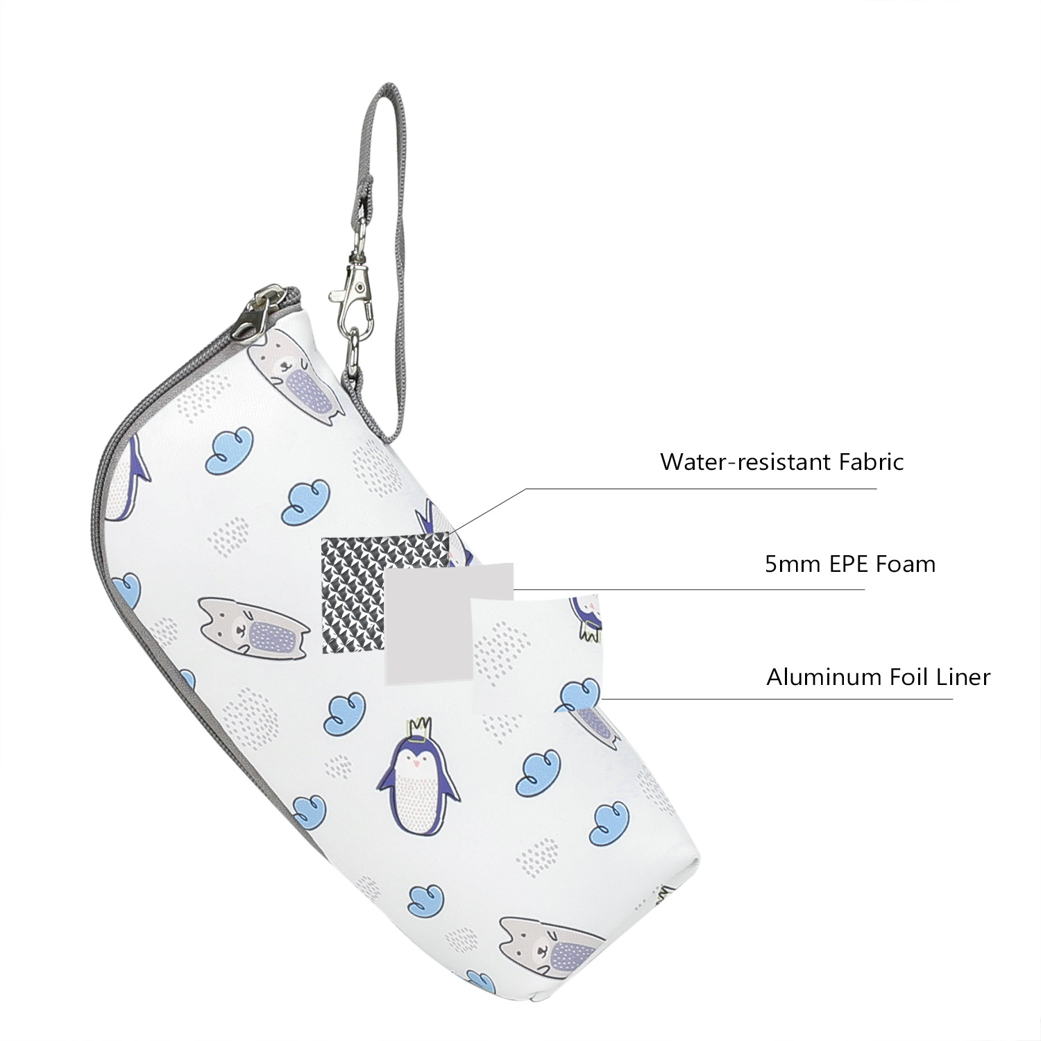 CPC Convenient Bottle Bag Aluminum Mold Insulated Mommy Bag Accessories Diaper Bag CPC Convenient Bottle Bag Aluminum Mold Insulated Mommy Bag Accessories Diaper Bag
