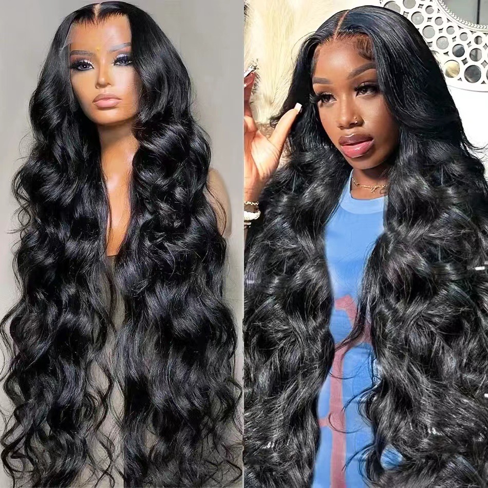 Amazon's new 12A front lace wig set with long curly hair and big waves in stock, Wave Lace Front Wig