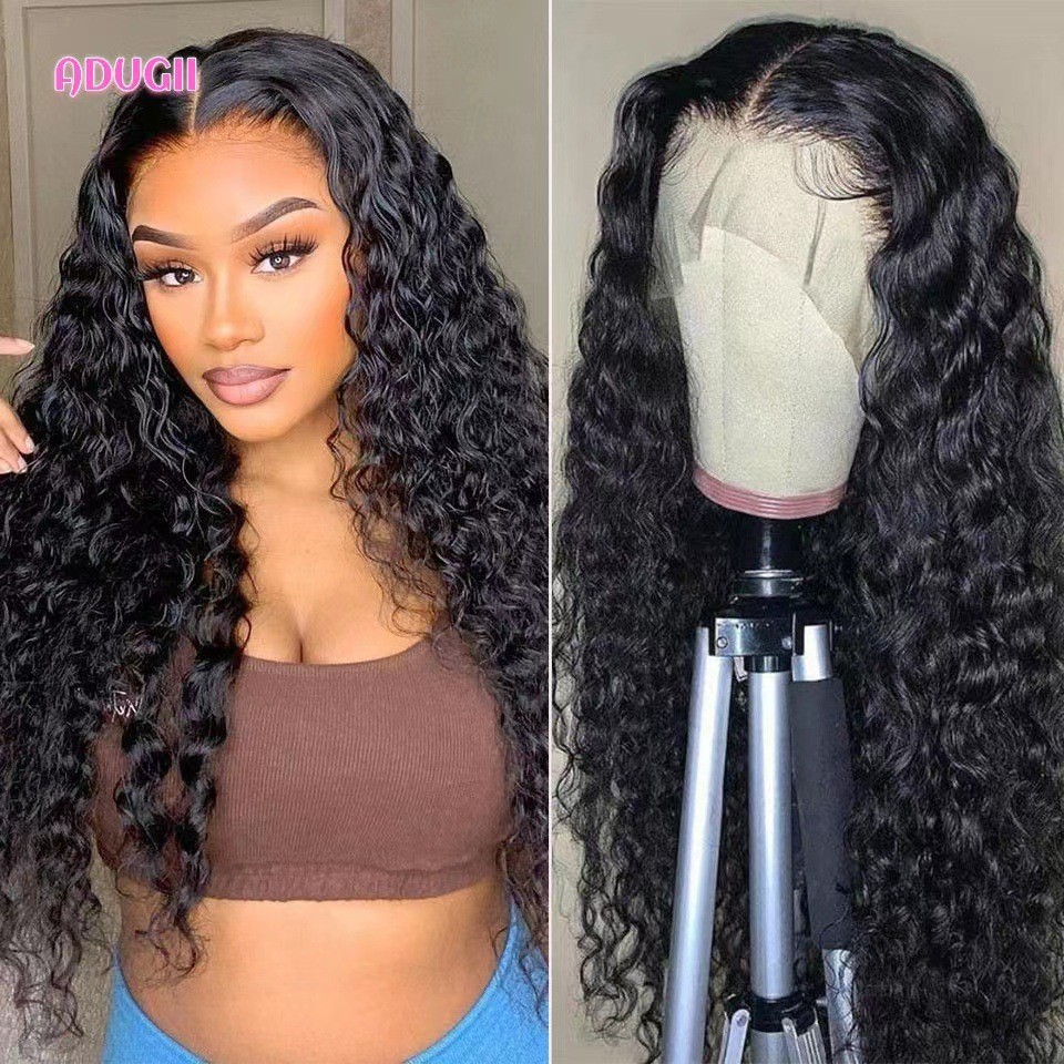 African women's small curly wig, women's long curly hair, explosive head, high temperature silk, small curly hair, African cross-border wig source