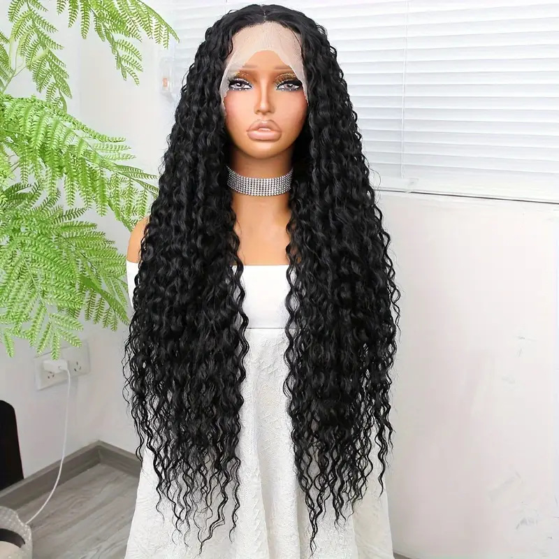 Foreign trade cross-border TEMU hot selling European and American women's fluffy long curly hair synthetic head cover African small roll manufacturer wholesale Foreign trade cross-border TEMU hot selling European and American women's fluffy long curly hair synthetic head cover African small roll manufacturer wholesale