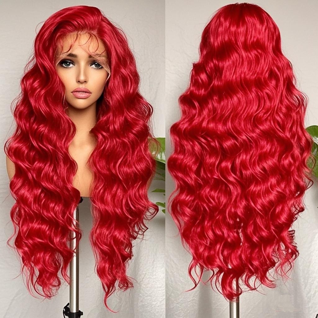 New European and American wig for women, big wave synthetic fiber, medium and long roll hair cover manufacturer, spot wholesale manufacturer New European and American wig for women, big wave synthetic fiber, medium and long roll hair cover manufacturer, spot wholesale manufacturer