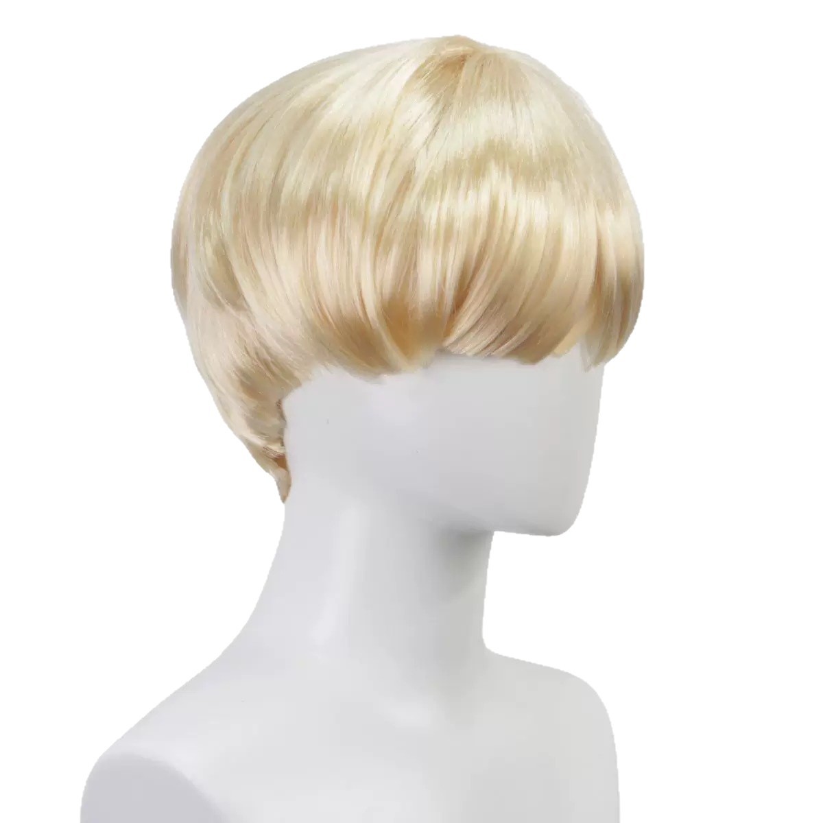Cross border men's wigs from Europe and America, three color short hair, wavy hair, mushroom head, naturally fluffy and versatile. In stock manufacturer Cross border men's wigs from Europe and America, three color short hair, wavy hair, mushroom head, naturally fluffy and versatile. In stock manufacturer