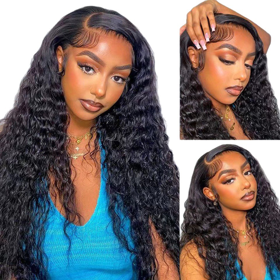 African women's small curly wig, women's long curly hair, explosive head, high temperature silk, small curly hair, African cross-border wig source African women's small curly wig, women's long curly hair, explosive head, high temperature silk, small curly hair, African cross-border wig source