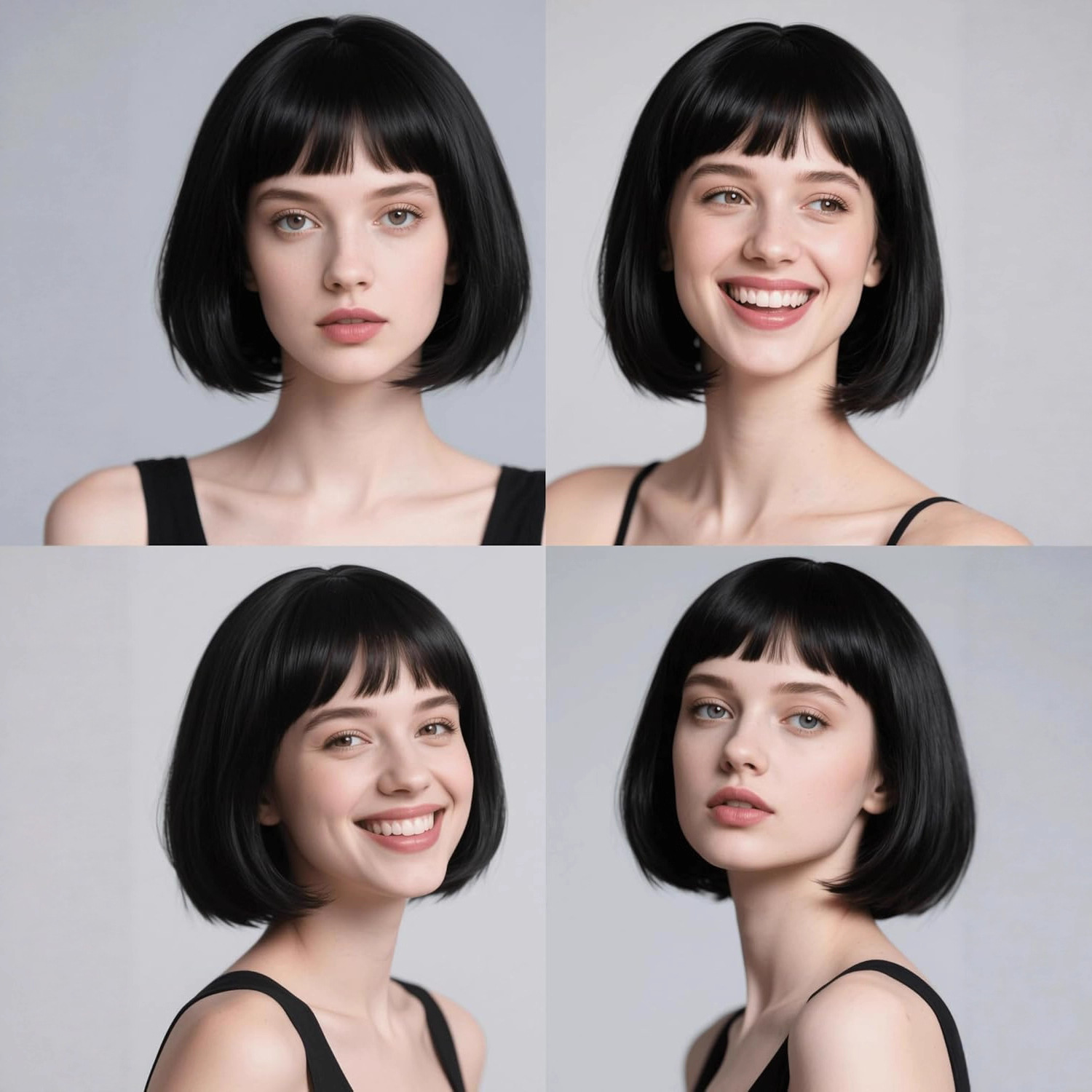 Ladies' bob hairstyle, cross-border fashion trend wig from Europe and America, daily cosplay wear, versatile short hair BOBO hair cover Ladies' bob hairstyle, cross-border fashion trend wig from Europe and America, daily cosplay wear, versatile short hair BOBO hair cover