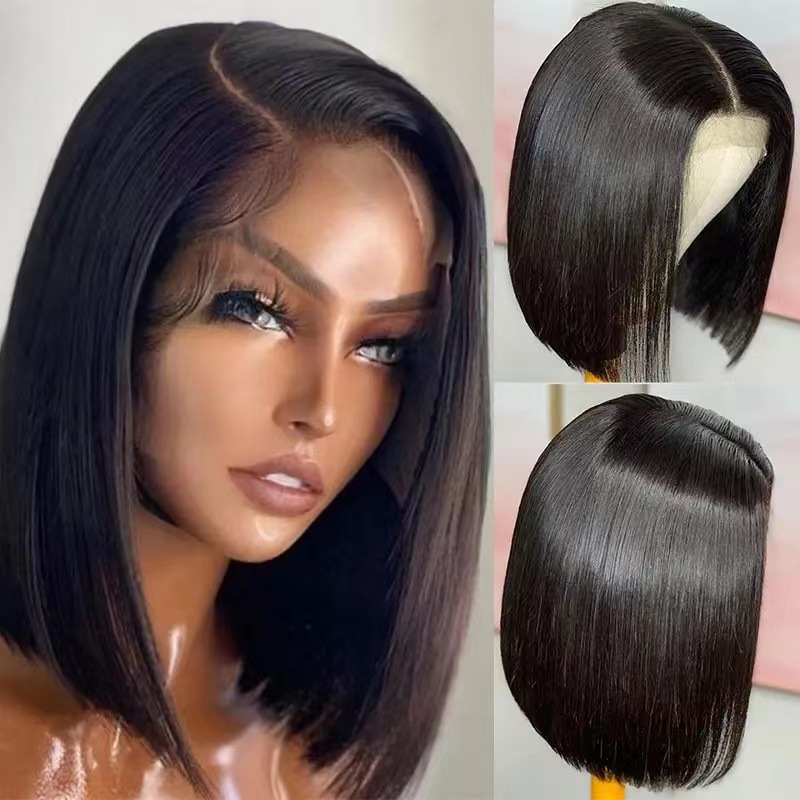 Bob Human Hair Wigs - Vietnam Bone Straight