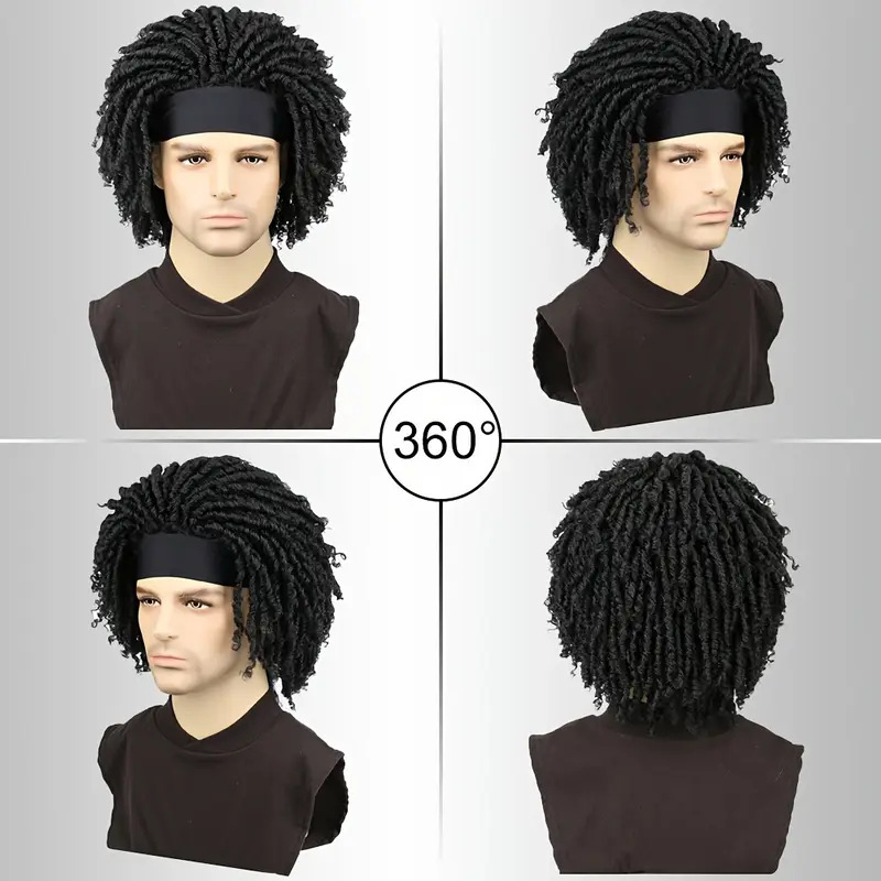 African chemical fiber crochet hair tube curved hollow roll wig ice ribbon dirty braid headband wholesale Headband Wig African chemical fiber crochet hair tube curved hollow roll wig ice ribbon dirty braid headband wholesale Headband Wig