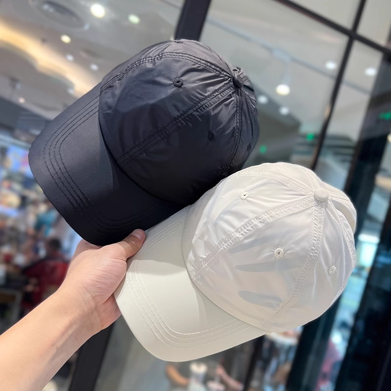 12 color quick drying lightweight light plate sun protection outdoor waterproof spring and summer men's quick drying duckbill cap big head circumference baseball cap women