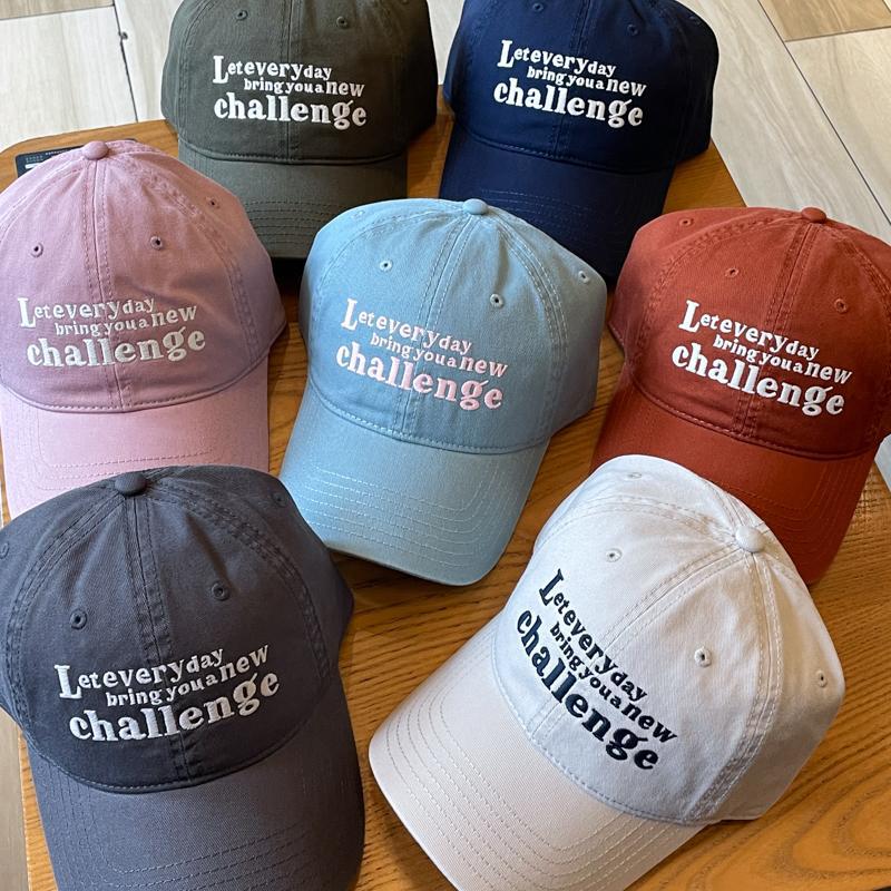 Korean style trendy embroidered big head circumference pure cotton baseball cap 2025 new soft top duckbill cap casual versatile and looks small