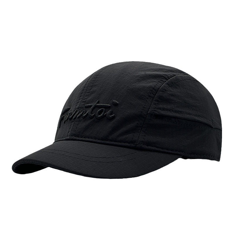 Short brimmed hat, men's new style, quick drying thin duckbill cap with rear closure, casual and versatile, handsome and fashionable baseball cap Short brimmed hat, men's new style, quick drying thin duckbill cap with rear closure, casual and versatile, handsome and fashionable baseball cap