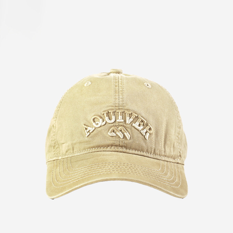 Korean designer collaboration baseball cap, deep top duckbill cap, high-end feel, soft top, small face, versatile sun hat Korean designer collaboration baseball cap, deep top duckbill cap, high-end feel, soft top, small face, versatile sun hat